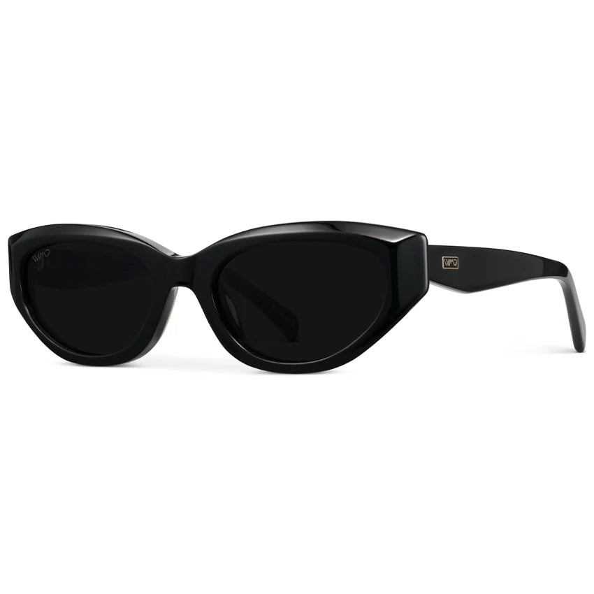 WMP Loretta Thick Cat-Eye Polarized Sunglasses
