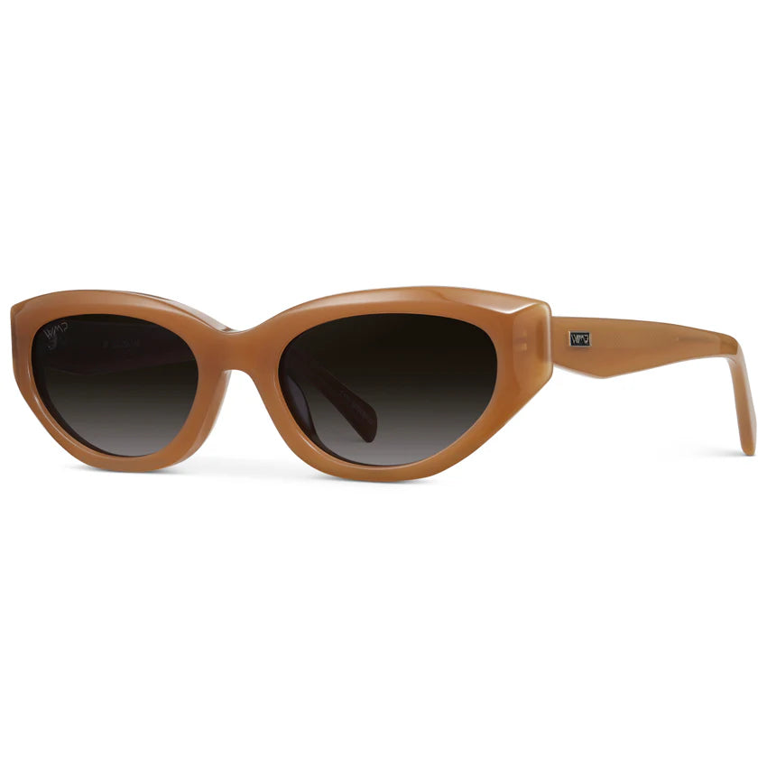 WMP Loretta Thick Cat-Eye Polarized Sunglasses
