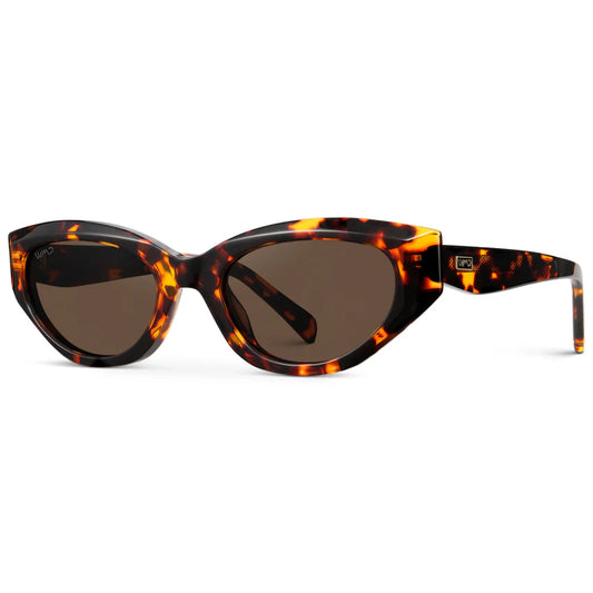WMP Loretta Thick Cat-Eye Polarized Sunglasses