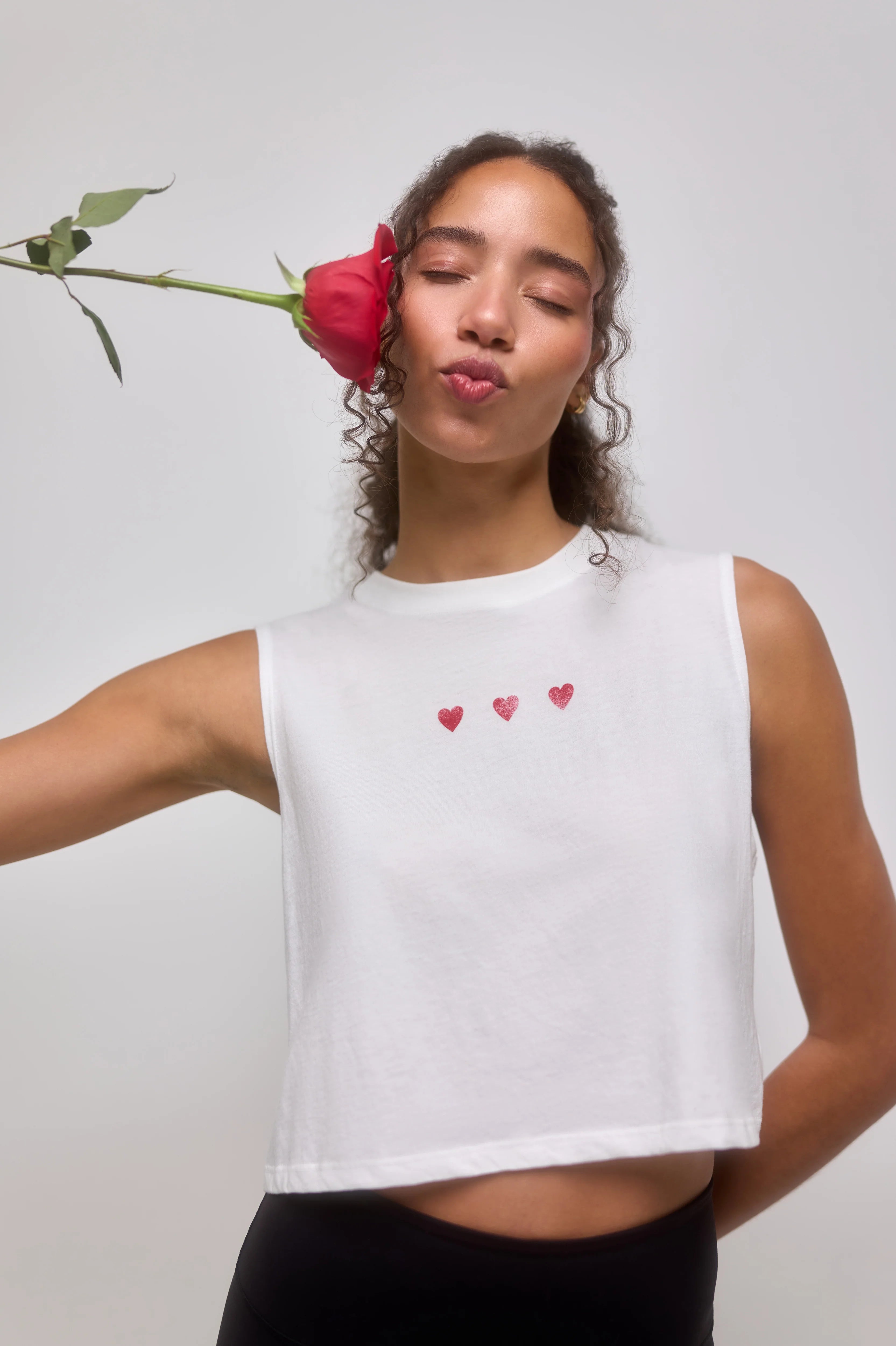 Spiritual Gangster 3 of Heats Spirit Crop Tank