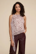 Lucy Paris Leo Asymmetrical Top