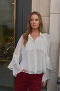 Lucy Paris Wilfred Ruffle Top