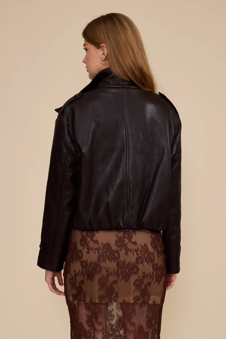 Lucy Paris Corina Funnel Neck Jacket