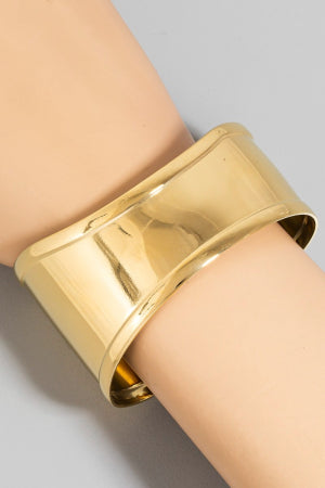 Stainless Steel Wide Cuff Bracelet