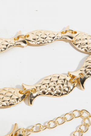 Fish Link Chain Belt