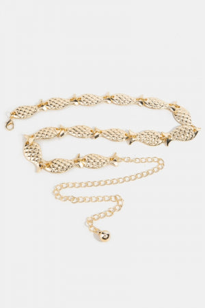 Fish Link Chain Belt
