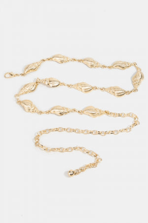 Seashell Chain Belt