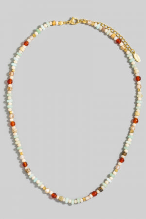 Multi Bead Pattern Necklace