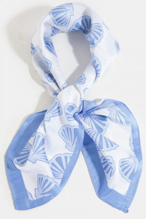 Sealife Seashells Bandana Scarf