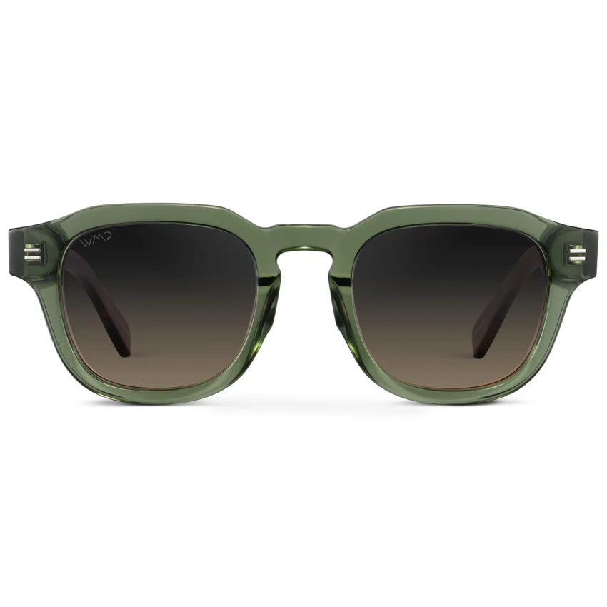 WMP Nelson Thick Square Polarized Sunglasses