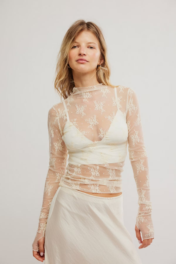Free People Lady Lux Layering Top