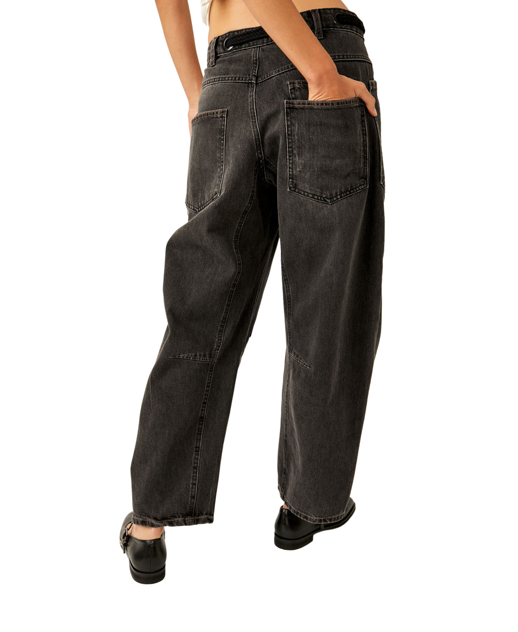 Free People Moxie Low Slung Pull On B Jean
