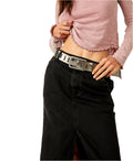 Free People WTF Metallic Jona Belt