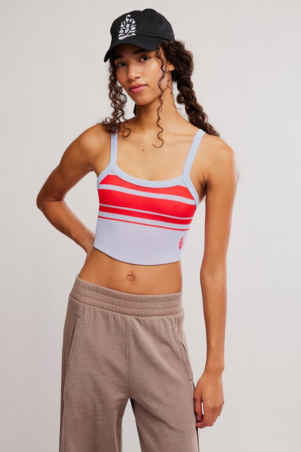 Free People All Clear Striped Cami