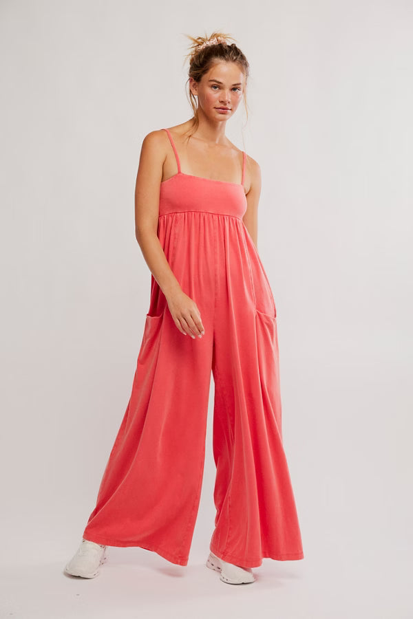 Free People Hot Shot Strappy Onesie