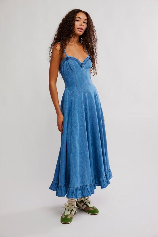 Free People Another Season Midi Dress