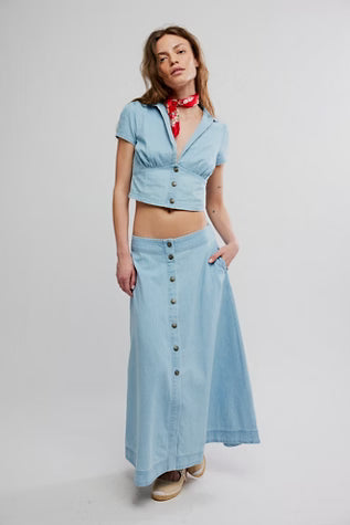 Free People Easy Does It Skirt