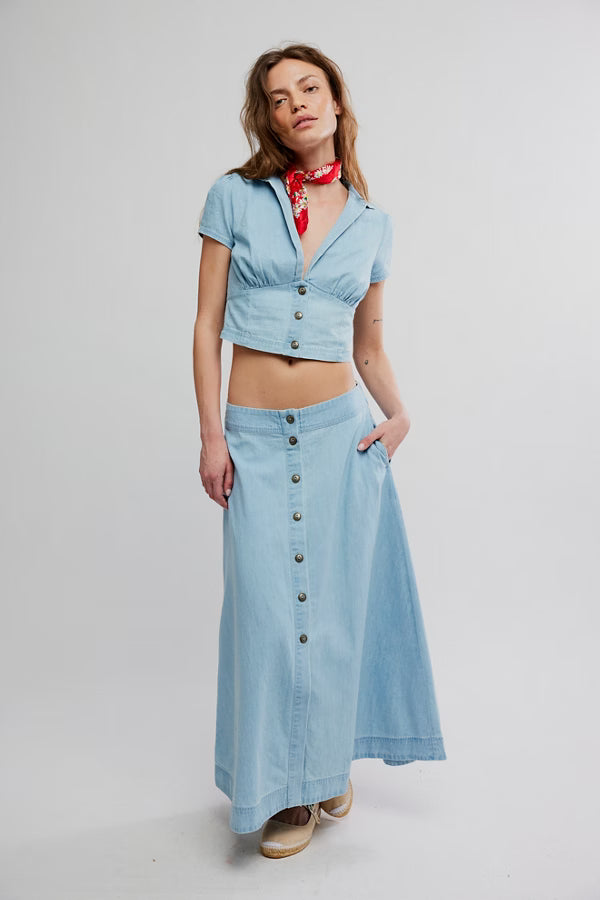 Free People Easy Does It Top