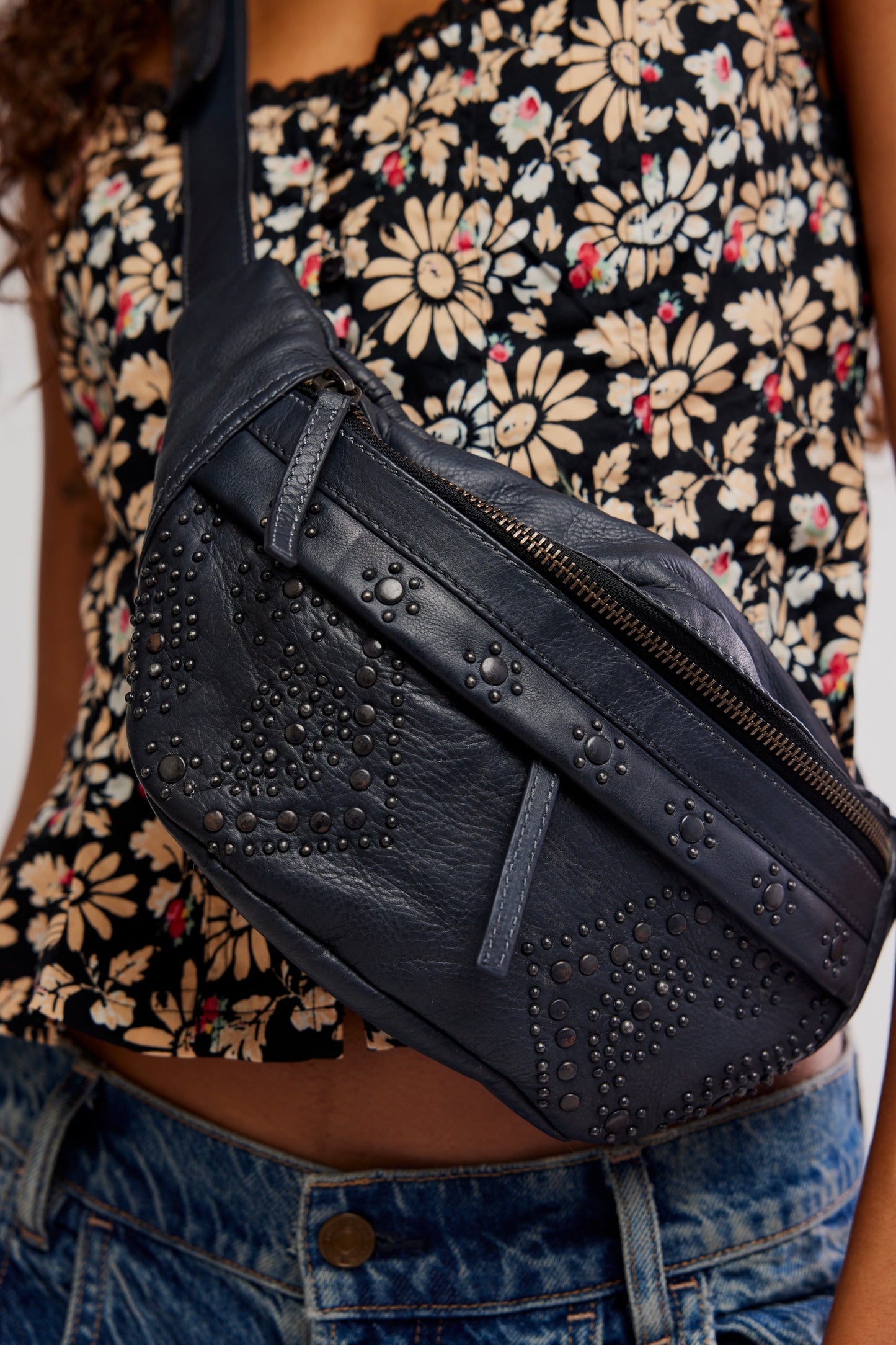 Free People Ana Adorned Sling Bag