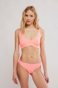 Free People Sweet Point Seamless Long Bra