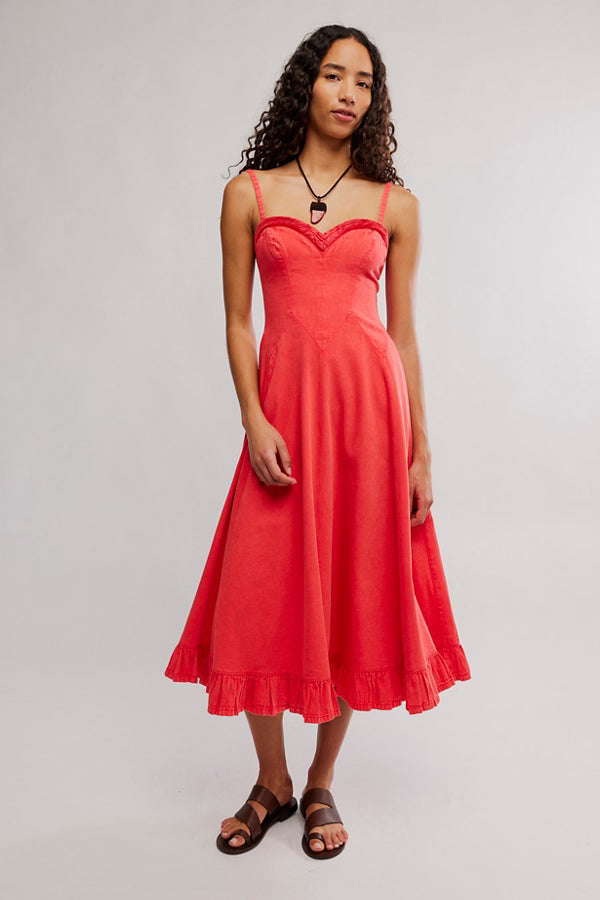 Free People Another Season Midi Dress