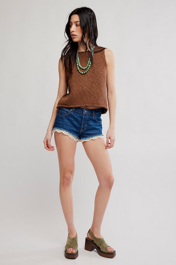 Free People Cali Lace Short