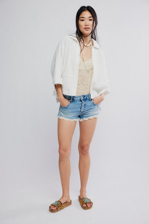 Free People Cali Lace Short