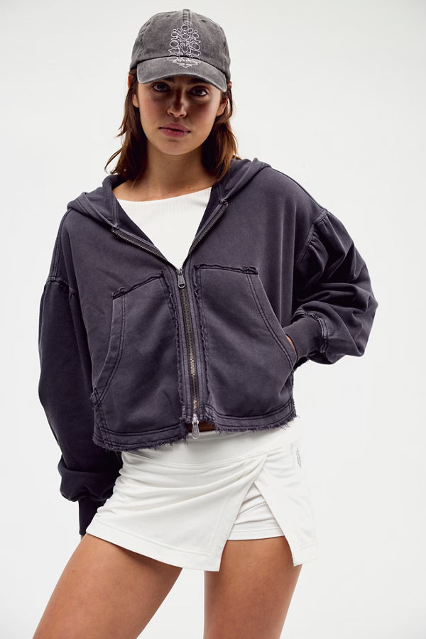 Free People Dream Team Zip Up