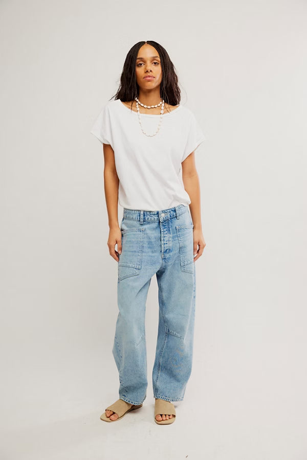 Free People Minimalist Moxie Boyfriend Jeans