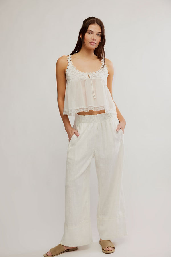 Free People Days End Linen Pull On