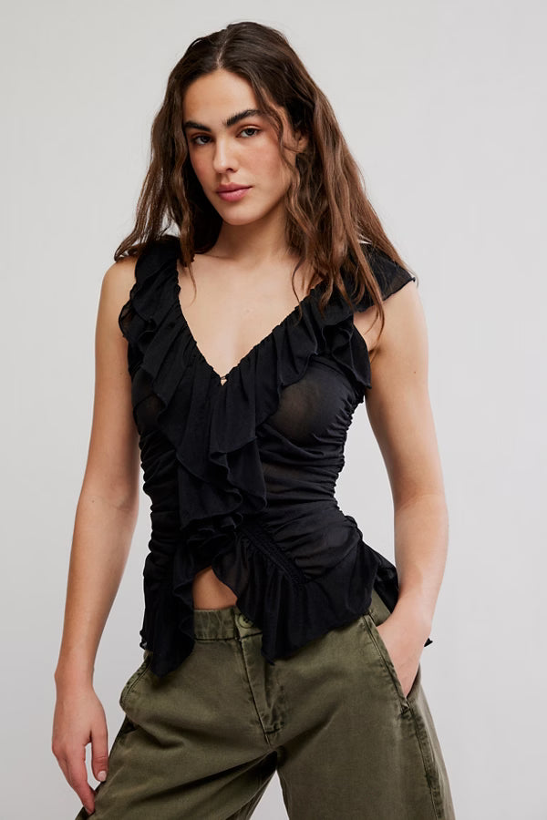 Free People Blythe Vest Solid