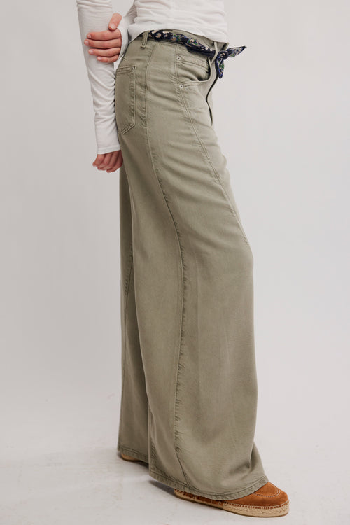 Free People Haven Mr Baggy Wide Leg Jean
