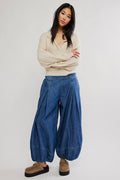 Free People Moonflower Balloon Jean