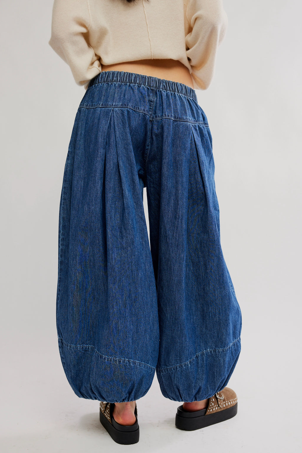 Free People Moonflower Balloon Jean