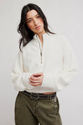 Free People Celeste Quarter Zip