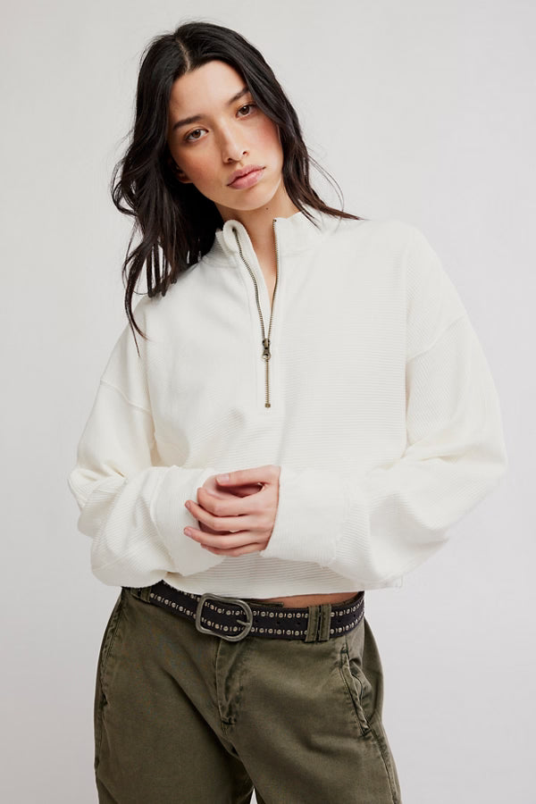 Free People Celeste Quarter Zip