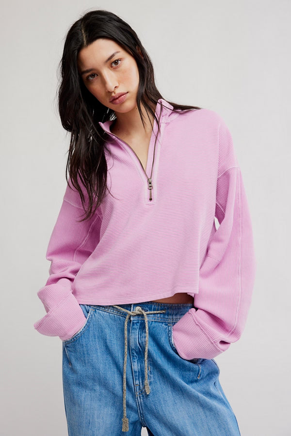 Free People Celeste Quarter Zip