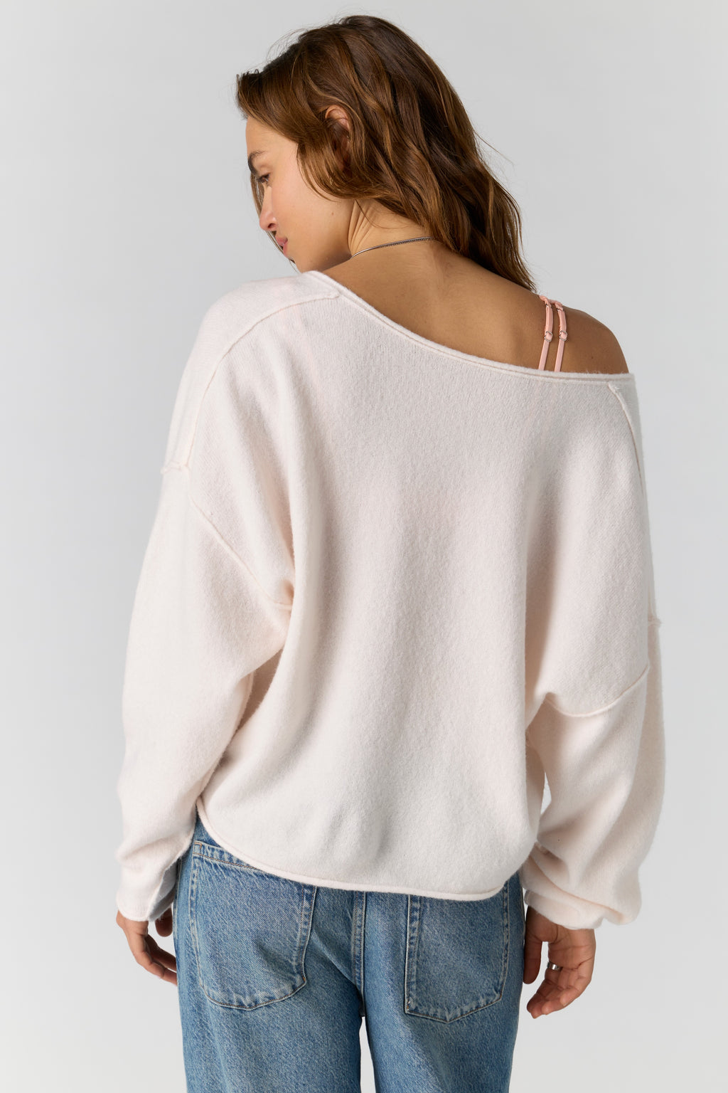 Free People See Me V-Neck Pullover