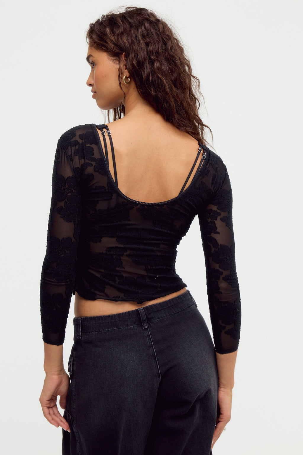 Free People Night Shift Layering Top