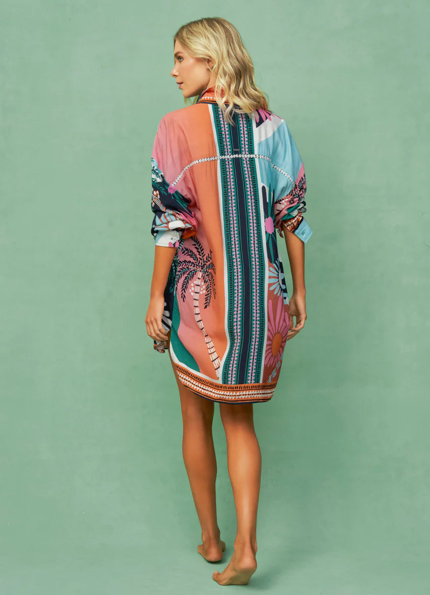MAAJI ALOHA VIEW SHIRT DRESS