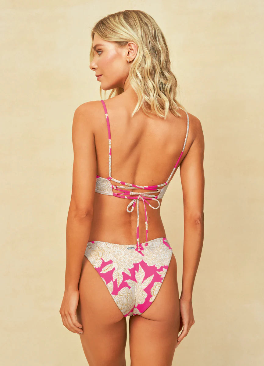 Maaji Floral Duo Splendour High Leg Bikini Bottom
