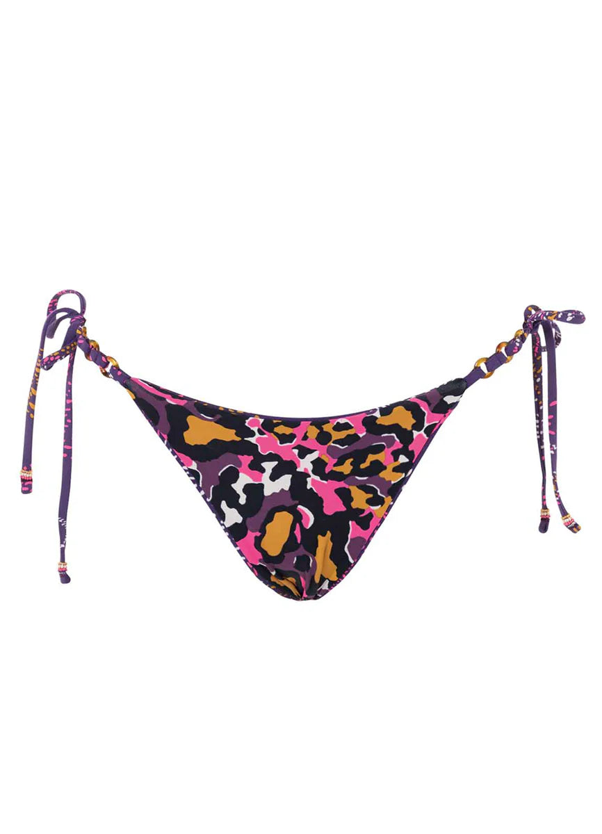 Maaji Batik Floral Sunlit Tie Side Bikini Bottom