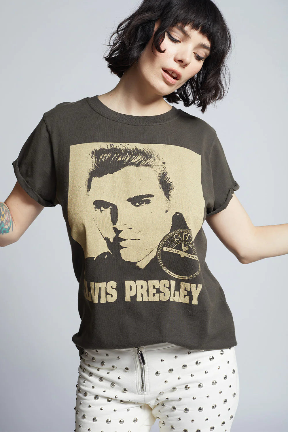 Recycled Karma Elvis Presley King of Rock & Roll Tee