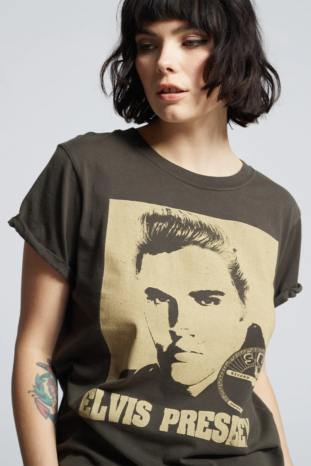 Recycled Karma Elvis Presley King of Rock & Roll Tee