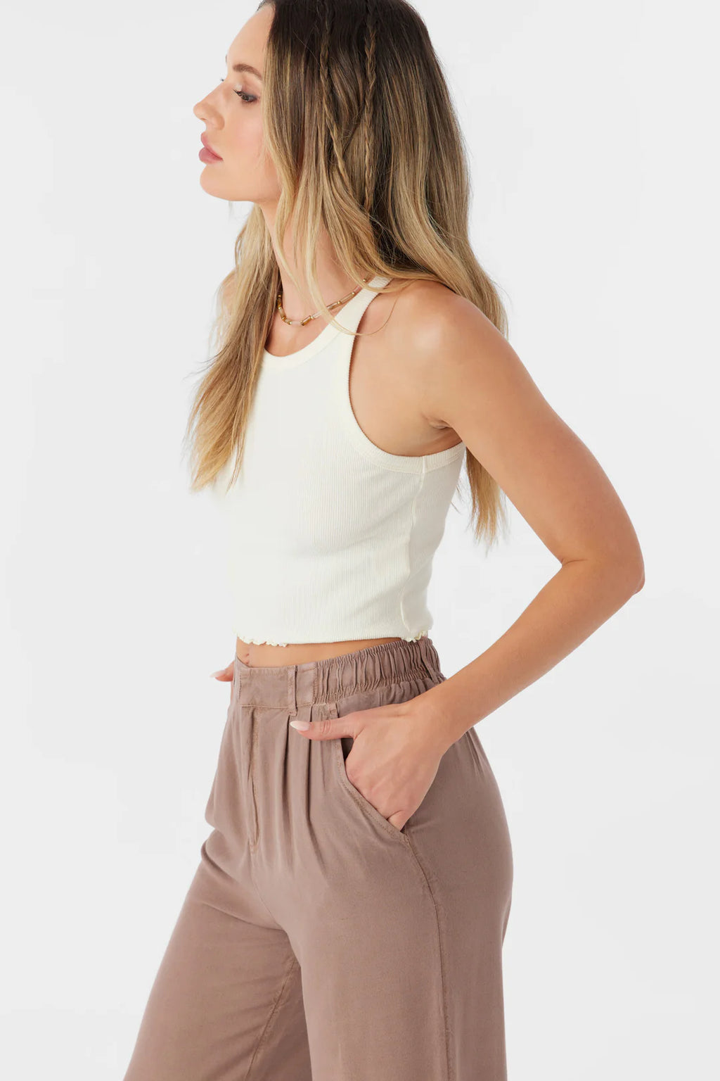 O'Neill Alyx Rib Knit Tank Top