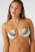 O'Neill Beachbound Stripe Embry Multi-Way Tri Top