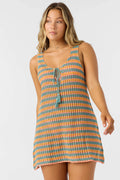 O'Neill Ryan Stripe Mini Cover-Up Dress