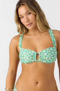 O'Neill Shell Abstract Burleigh Halter Bikini Top