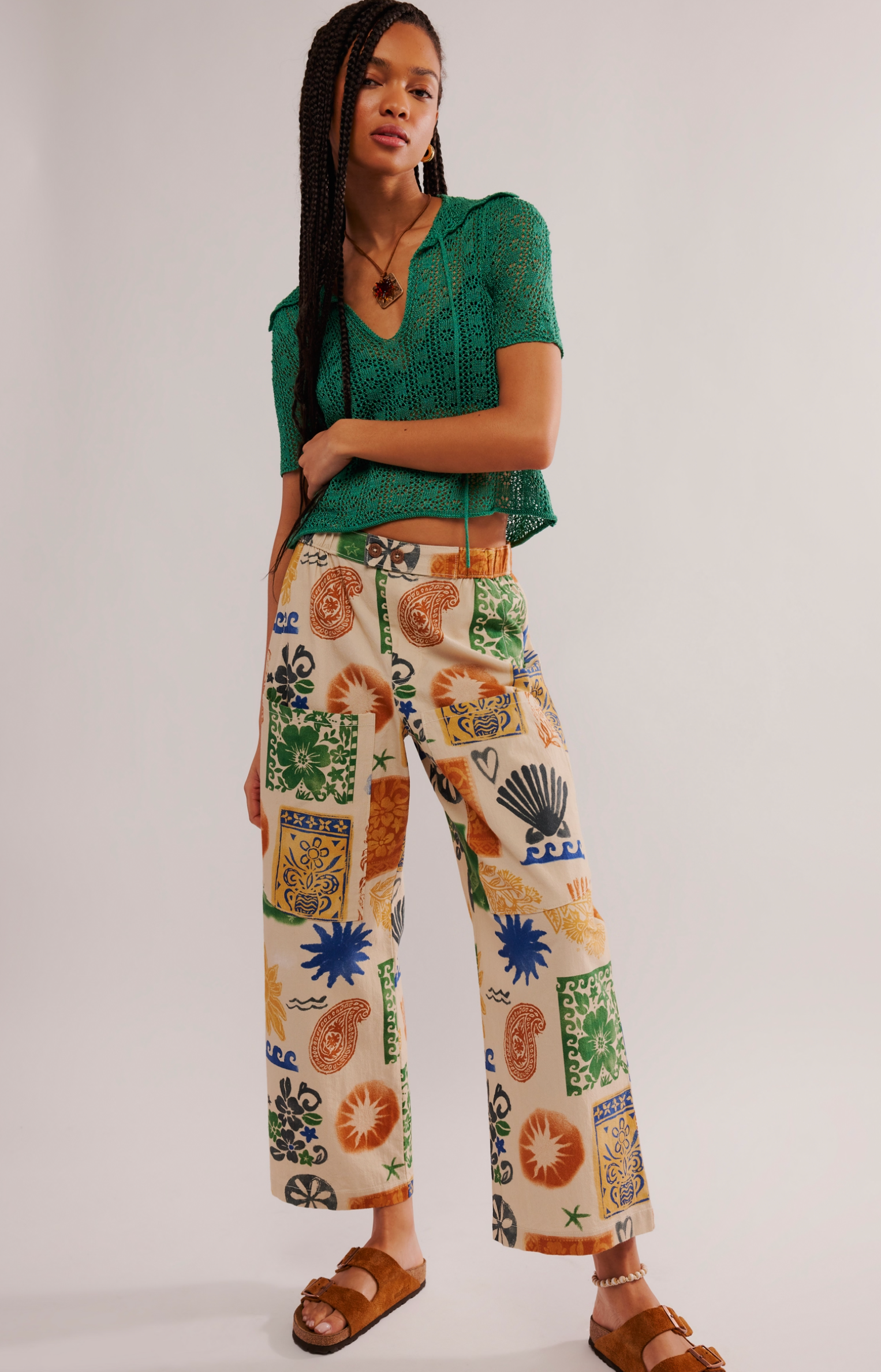 Free People Seaside Pull On Pant