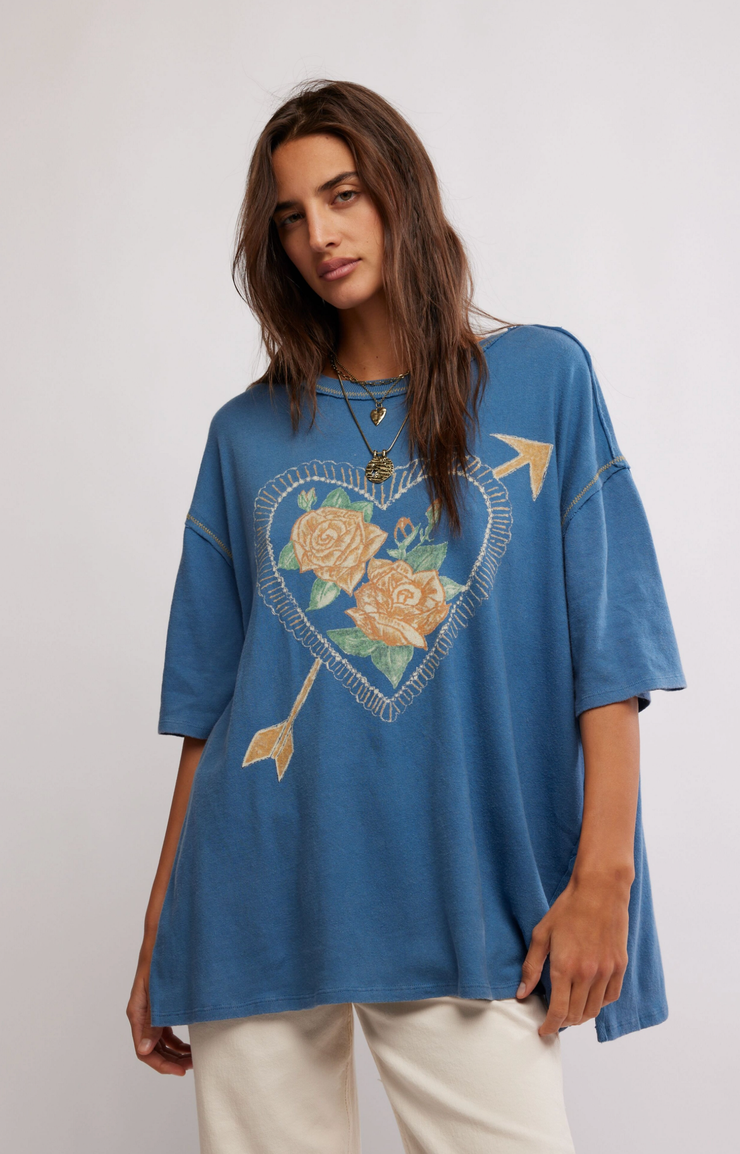 Free People Love Rose Tee